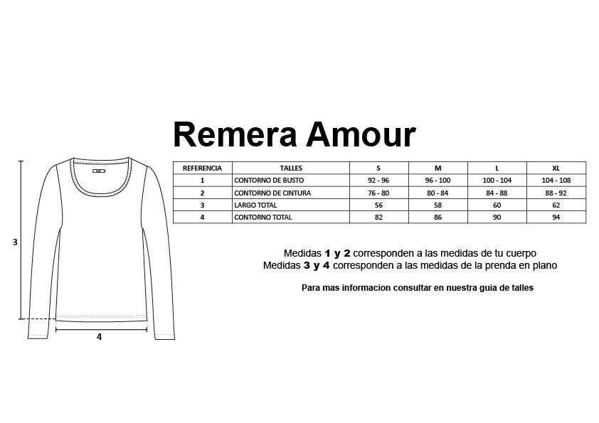Remera Amour